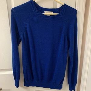 Royal blue sweater